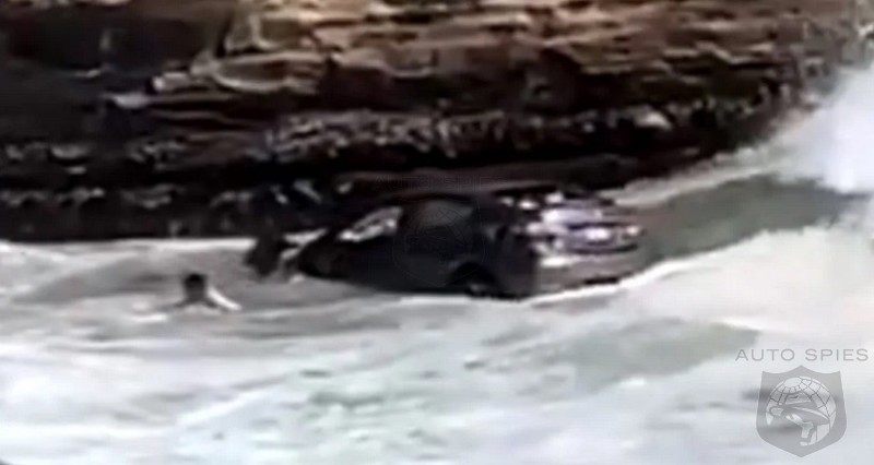 Man Carjacks Vehicle Leads Police On High Speed Chase And Drives Off Cliff Into The Ocean